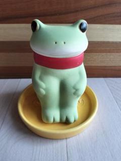 カエル　コポー　copeau　素焼き　加湿マスコット　お座り　コポタロウ