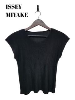 PLEATS PLEASE 半袖カットソー　ブラック　2025.APRIL MONTHLY COLOR APRIL – ISSEY MIYAKE ONLINE STORE
