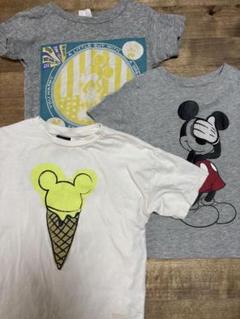 ミッキーマウス 3枚セットTシャツ 3-4歳