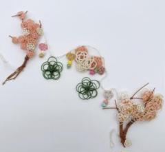 華やか水引ガーランド〈さくら＊〉