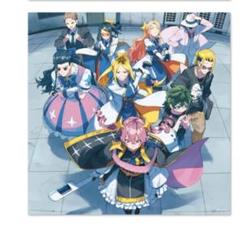 ジャンププラス展　株式会社マジカルミエ　スクエアポスタ一画集　10周年　集英