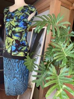 美品✨✨◆roberto cavalli◆伊 25万シルクロングドレスワンピース 美品✨✨◇roberto cavalli◇伊 25万シルクロングドレスワンピース