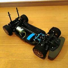 ゆでたま？機 タミヤ TT02シャーシ メカ付き おまけ有 タミヤ TT02 TT-02 シャーシメカ無し オマケボディー有り - メルカリ