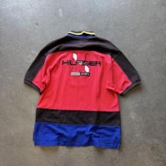 90s TOMMY HILFIGER S/S ポロシャツ