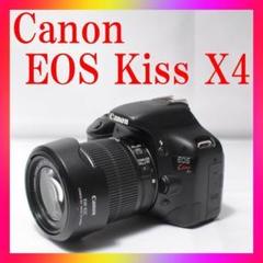 34✨美品❣️動作良好❣️✨Canon EOS Kiss X4 レンズセット