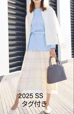 【タグ付】25SS 新作　自由区　SHIHOさん着用　スカート　チェック　38