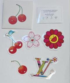 ルイヴィトン LOUIS VUITTON 村上隆 ステッカー シール 非売品