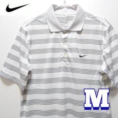 NIKEGOLFナイキ　ゴルフウェア　半袖ポロシャツ　メンズM【美品】