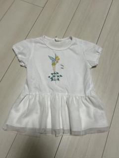 サマンサモスモス ディズニーコラボ ティンカーベルTシャツ 100