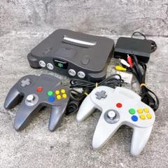 NINTENDO64 本体 2コントローラー付き　ソフト読み込みまで確認済み