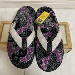【新品未使用】ISLAND SLIPPER 千總 コラボ メンズ ハワイ製 10