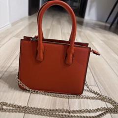新品未使用　H&M オレンジ　ミニショルダーバッグ