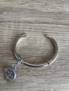 STAR JEWELRY スタージュエリーバングル　925シルバーK14 STAR JEWELRY スタージュエリーバングル 925シルバーK14 - メルカリ
