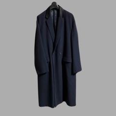 JohnUNDERCOVER ジョンアンダーカバー　チェスターコート　ブラック UNDERCOVER メンズチェスターコート｜コート、ジャケット