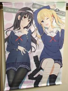 ★人気絵師★深崎暮人★冴えカノ★恵＆英梨々＆詩羽★特大バスタオル★ウルトラレア★ ☆人気絵師☆深崎暮人☆冴えカノ☆恵＆英梨々＆詩羽☆特大バス