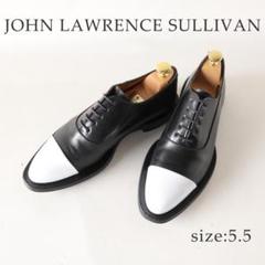 ジョンローレンスサリバン レザー シューズ ストレートチップサイズ8 JOHN LAWRENCE SULLIVAN ビジネスシューズ STRAIGHT TIP HEEL