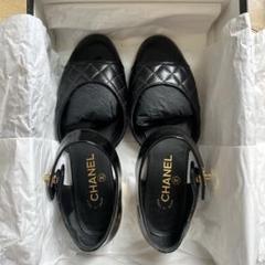 CHANEL メリージェーン ブラック エナメル バレエシューズ サイズ37 2025年最新】シャネルメリージェーンの人気アイテム - メルカリ