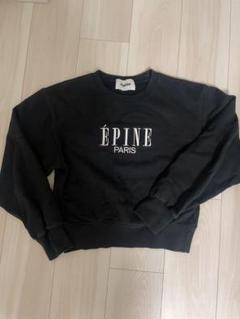 EPINE ビッグスウェット ネイビーピンク EPINE ビッグスウェット ネイビーピンク トップス