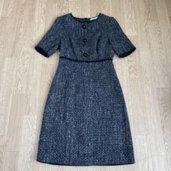 美品 Blumarine ブルマリン ミンクファーウールワンピース 美品 Blumarine ブルマリン ミンクファーウールワンピース