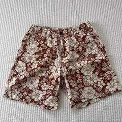 gap ギャップ　XS メンズハーフパンツ 花柄ショートパンツ ブラウン