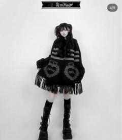 DimMoire Heartcore マフラー 白黒 DimMoire マフラー - メルカリ