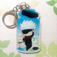 呪術廻戦　五条悟　チャーム、キーホルダー　4点まとめ売り 呪術廻戦 でふぉラバ！ 懐玉・玉折 五条悟 夏油傑 4点セット