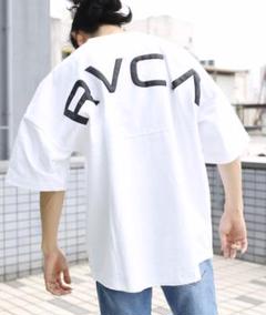 希少RVCAルーカビッグシルエットTシャツ半袖カットソーメンズレディース西海岸
