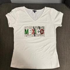 メキシコデザインの白Tシャツ（S）のサムネイル