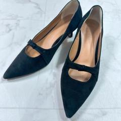 Spick ＆ Span リボンディテールパンプス 23.5 黒