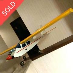 航空機模型 高翼 ムサシノ？　ラジコン 飛行機　OS 2C 40 エンジン 航空機模型 高翼 ムサシノ？ ラジコン 飛行機 OS 2C 40 エンジン
