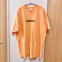 [美品]SupremeシュプリームモーションロゴTシャツオレンジXL