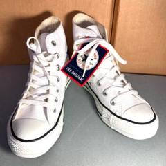 未使用 CONVERSE ALL STAR ハイカット レザー 23.5cm