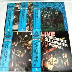 【CCR/LP5枚】クリーデンス・クリアウォーター・リバイバル　帯付き　5枚 CCR/LP5枚】クリーデンス・クリアウォーター・リバイバル 帯付き