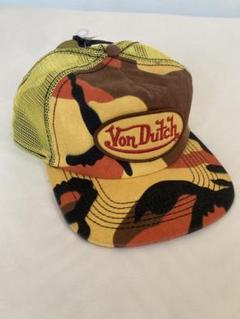 未使用 Von Dutch ボンダッチ キャップ 迷彩 カモフラージュ