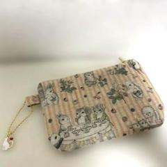 感謝感謝 SALE ユキエモン 限定新作生地 巾着 おやつ入れ 小物