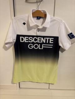 DESCENTE GOLF デサントグラデーションポロシャツサイズLゴルフ
