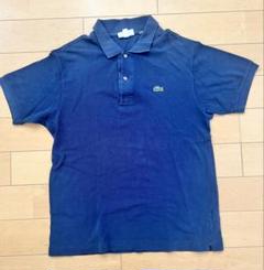 LACOSTE ダークブルーポロシャツ US M