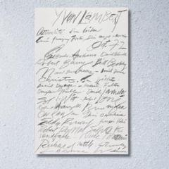 新品★輸入ポスター★サイトゥオンブリー★現代アート★カルステングレーヴェ Cy Twombly｜サイ・トゥオンブリー - BALLOON｜ポスター専門