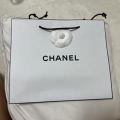 CHANEL ホワイト ショッパー　大のサムネイル