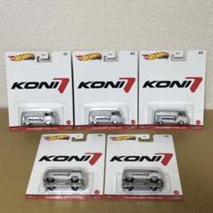 5台セット ホットウィール フォルクスワーゲン T1 パネルバス