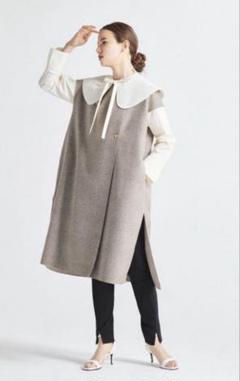 yori ロングジレ　黒 shirocon cloverジレ | all item| yori