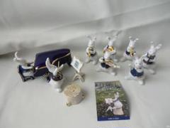 ドリーズラビット　ウサギの音楽隊　セット　陶磁器　置物　オーケストラ ドリーズラビット かわいいウサギの音楽隊｜ 音楽雑貨のお店