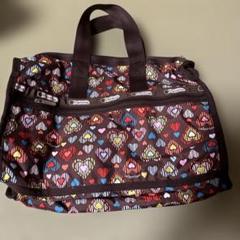 美品 LeSportsac ボストンバッグ ショルダーバッグ ハート柄 レスポートサック ハート柄 ボストンバッグ - メルカリ