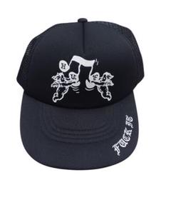 HUF ブラックキャップ FUCK IT メッシュキャップ トラッカーのサムネイル