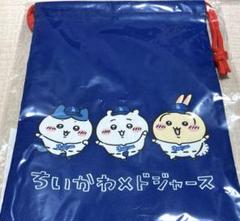 ちいかわ ハチワレ うさぎMLBドジャース巾着＆フェイスタオルセット 大きい割引 ちいかわ うさぎMLBドジャース巾着＆フェイスタオル