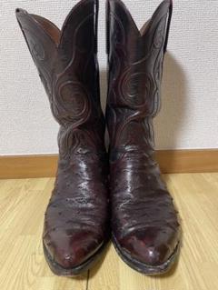 lucchese ルケーシー　ウェスタンブーツ　US8 USA製 ルケーシー／Lucchese ウエスタンブーツ シューズ 靴 メンズ