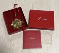 バカラ　クリスマスオーナメント　ノエル　天使　94 箱・保存袋付 バカラクリスマスオーナメントノエル天使94 箱・保存袋付