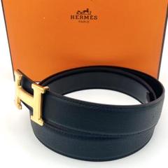 ✨HERMES エルメス ベルト レザー 皮ベルト ゴールドロゴバックル✨ 楽天市場】【新品】エルメス HERMES ベルトバックル《 Hギヨシェ