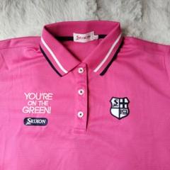 SRIXON　レディース　ゴルフウェア　ピンク　半袖　スリクソン　Ｌ