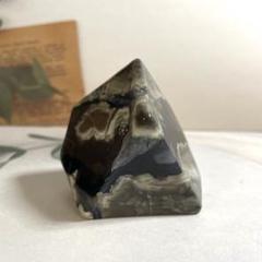 高品質　ボルケーノアゲート スフィア 火山瑪瑙　天然石 火山瑪瑙 ボルケーノアゲート ジオード スフィア｜Yahoo!フリマ